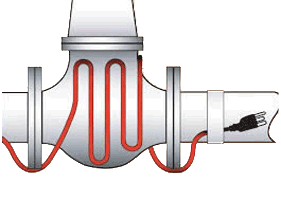 Backflow Enclosure - Chromalox-30 Heat Cable - Safe-T-Cover