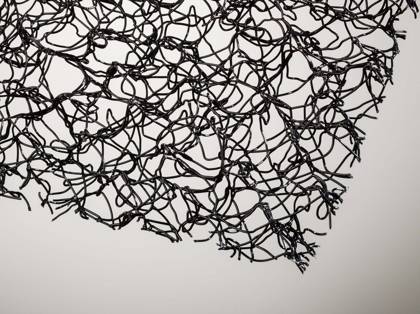 Enkamat upclose view of entangled filaments