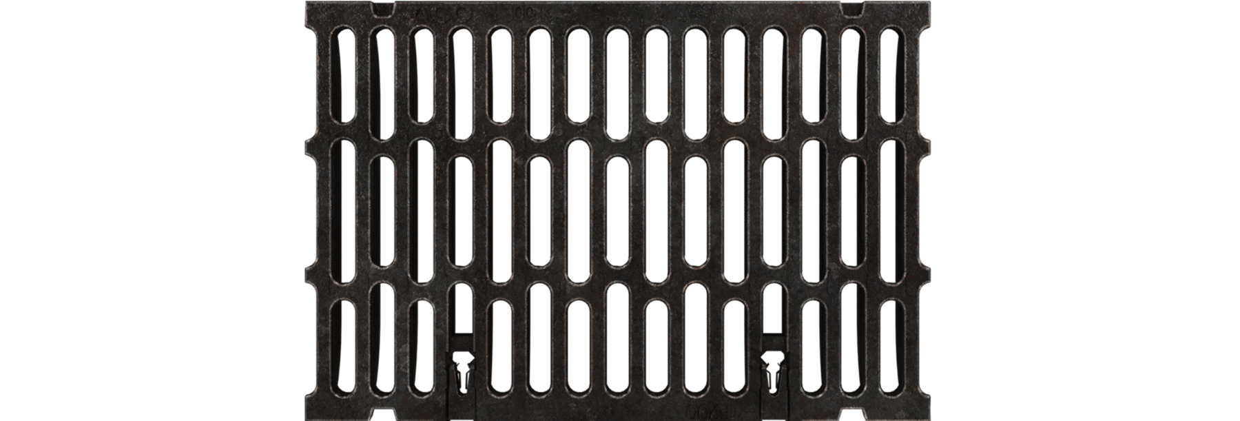 SK3 Ductile iron slotted grate - 19.69" (0.5 m) (Load Class F)