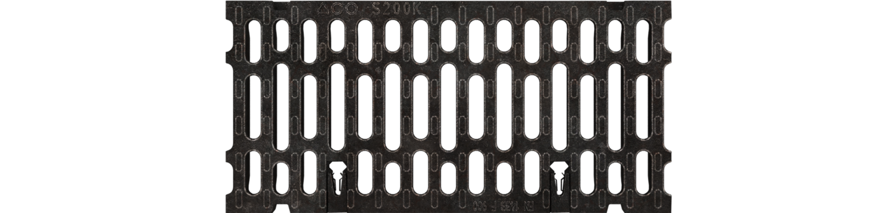 SK2 Ductile iron slotted grate - 19.69" (0.5 m) (Load Class F)