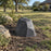 Piedmont Decorative Rock Well Cover - 19″ L × 19″ W × 32″ H