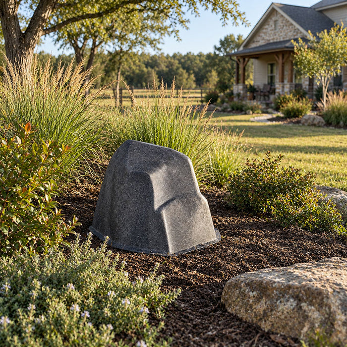 Piedmont Decorative Rock Well Cover - 19″ L × 19″ W × 32″ H