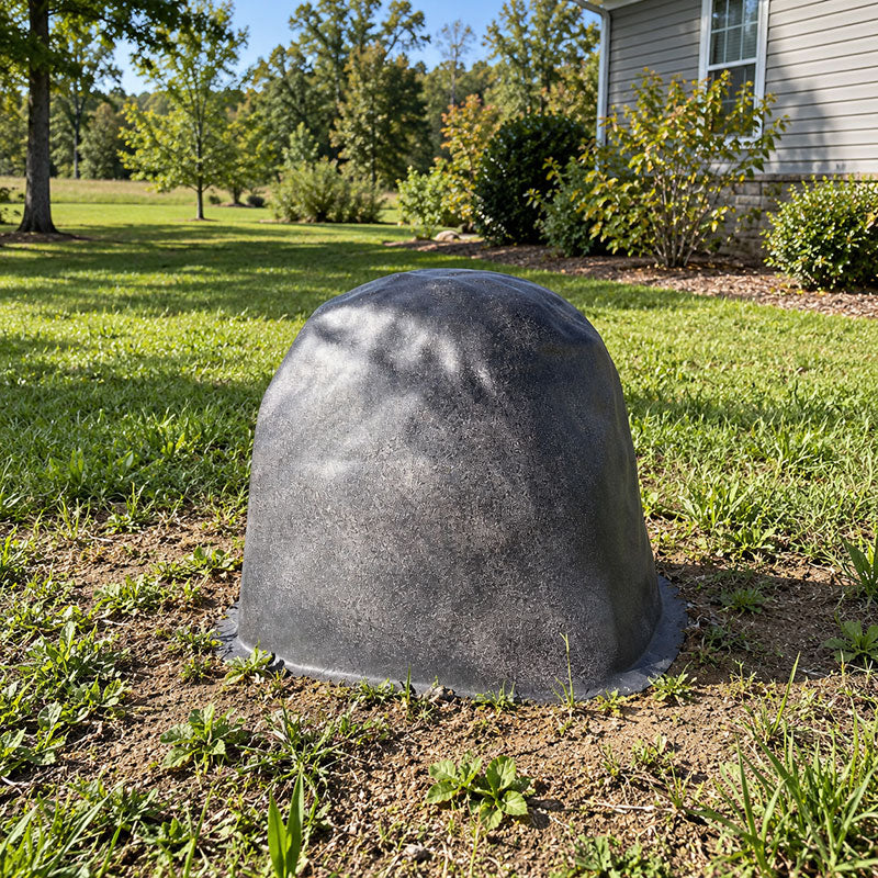 Piedmont Decorative Rock Well Cover - 38″ L × 37″ W × 37″ H