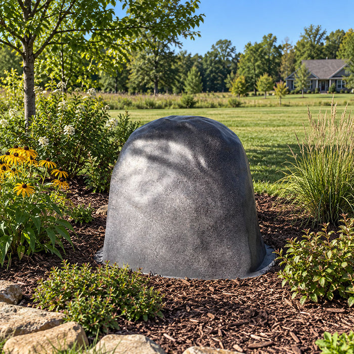 Piedmont Decorative Rock Well Cover - 38″ L × 37″ W × 37″ H