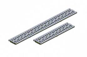 Type 426D Galvanized Slotted Channel Grate - 19.69”