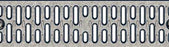 Type 493Q Stainless Slotted Channel Grate - 19.69” - QuickLok®