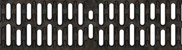 Type 476D Ductile Iron Longitudinal Channel Grate - 19.69”
