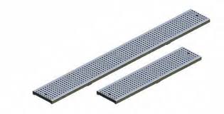 Type 405D Galvanized Mesh Channel Grate - 39.37”