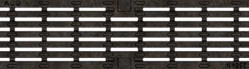 Type 480D Ductile Iron Wave Channel Grate - 19.69”