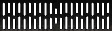 Type 425D Galvanized Slotted Channel Grate - 39.37”