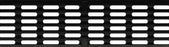 Type 447D Stainless Longitudinal Channel Grate - 39.37”