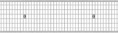 Type 605Q Galvanized Mesh Channel Grate - 39.37” - QuickLok®