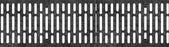 Type 660D Ductile Iron Slotted Channel Grate - 19.69”
