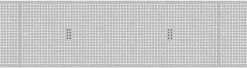 Type 866Q Stainless Perforated Channel Grate - 19.69” - QuickLok®