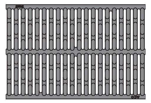 Type 861Q Ductile Iron Sloted Channel Grate - 19.69” - QuickLok®