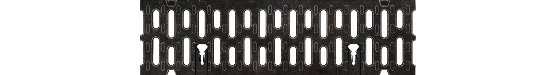 SK1 Ductile iron slotted grate - 19.69" (0.5 m) (Load Class F)