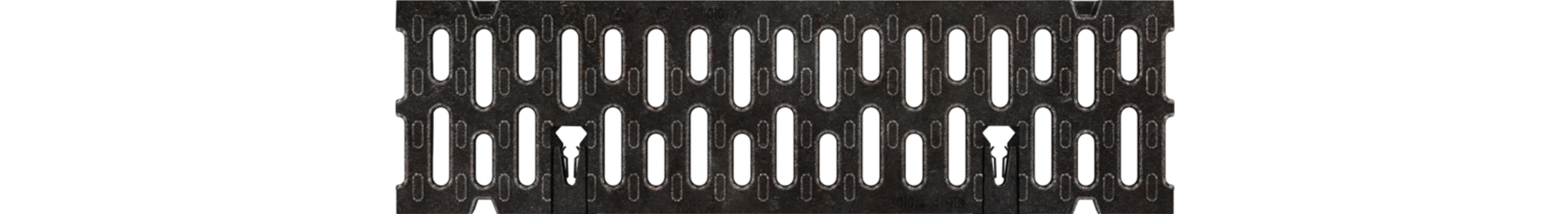 SK1 Ductile iron slotted grate - 19.69" (0.5 m) (Load Class F)