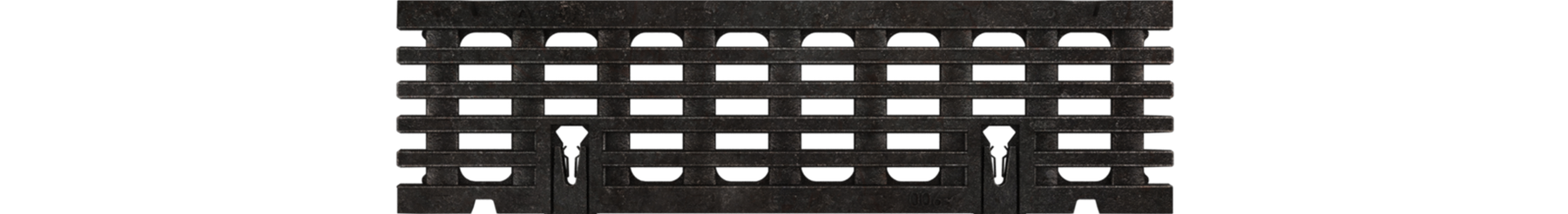 SK1 Ductile iron longitudinal grate - 19.69" (0.5 m) (Load Class F)