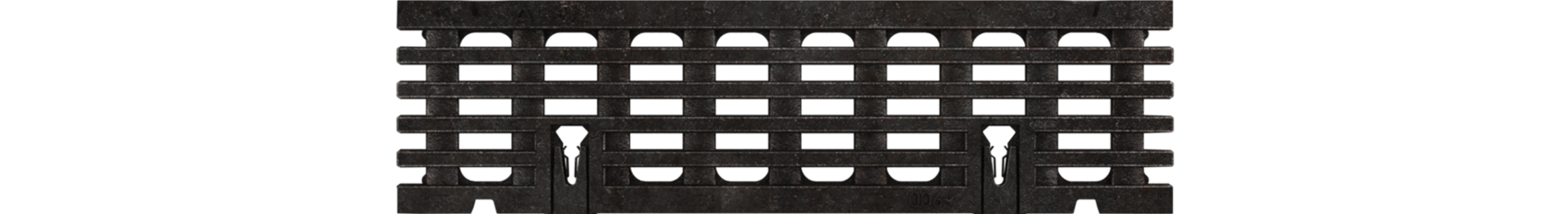 SK1 Ductile iron longitudinal grate - 19.69" (0.5 m) (Load Class F)