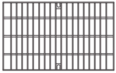 Galvanized steel bar for F660