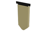 Closing cap (Female) with black end frame