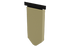 Closing cap (Female) with black end frame