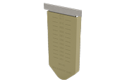 Closing cap (Male) with stainless steel end frame