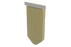 Closing cap (Male) with stainless steel end frame