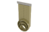 Outlet cap (Male) with stainless steel end frame