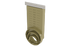 Outlet cap (Male) with galvanized steel end frame