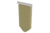 Closing cap (Male) with galvanized steel end frame