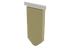 Closing cap (Female) with galvanized steel end frame