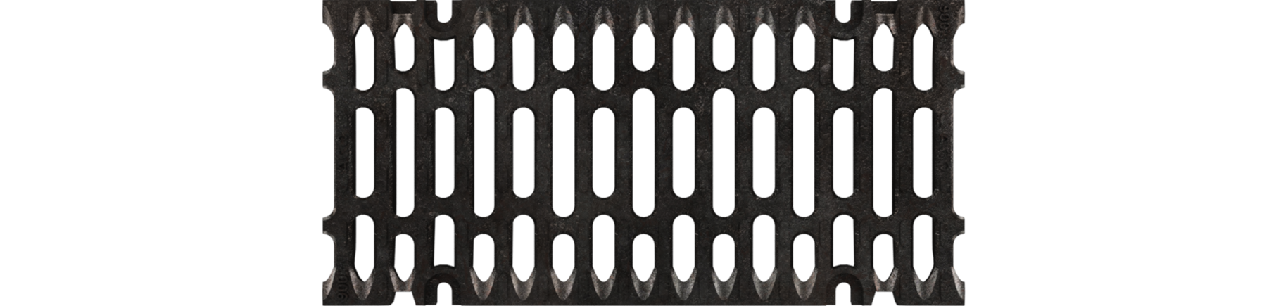 SK2 Ductile iron 4-bolt grate - 19.69" (0.5 m) (Load Class F)