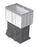 K1-622S Catch Basin - 19.69" (0.5 m)- For Stainless Edge Trench Drains