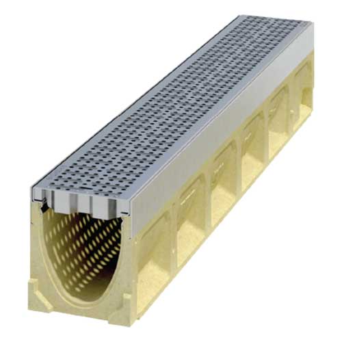 ACO Channel Drain System - 39.37" Channel - ACO K100