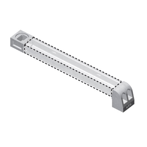 Slab Inlet ACO Cross Sidewalk Drain (CSD) - SlabDrain - Downspout Pipe Inlet ...