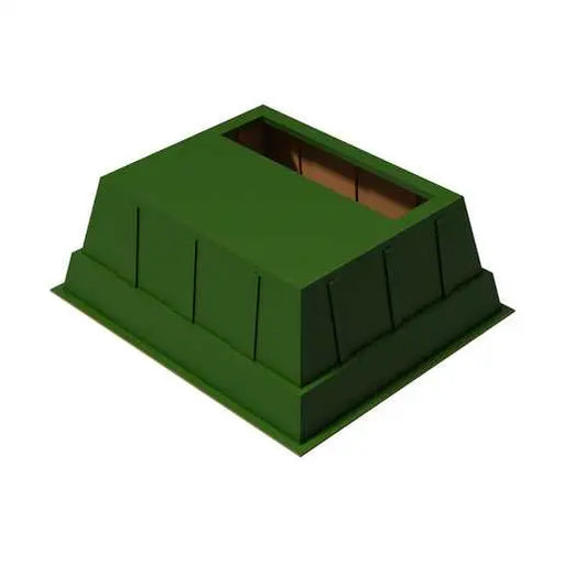 Fiberglass Transformer Box Pad, 60" x 74" x 36" - 16" x 64" Opening - BB6074361664A00 - Hubbell