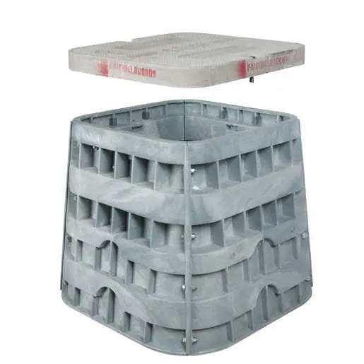 Assembly, PM121224, HDPE Box, Polymer Concrete Cover-BLANK – PM121224PCH00009 – PenCell