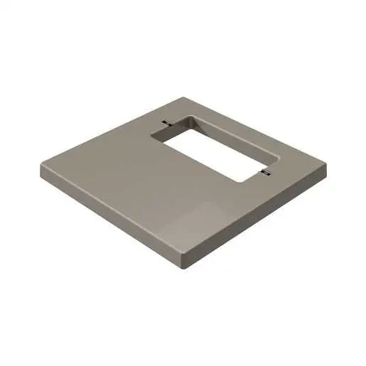 Flat Pad – Polymer Concrete – 48" x 42" x 4" – with 12" x 26" Throat – PH4842122604S – Hubbell