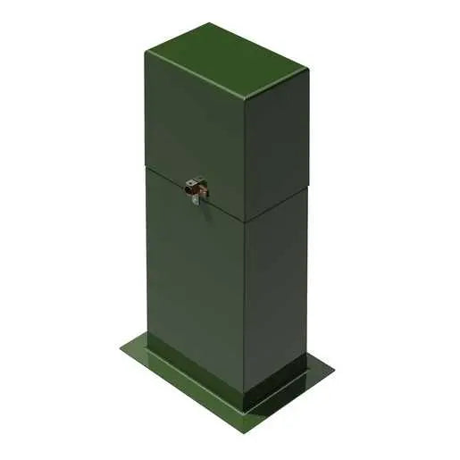 AMI Secondary Pedestal, High Back, 12" x 19" x 51" – SR121951MDH0 – Hubbell