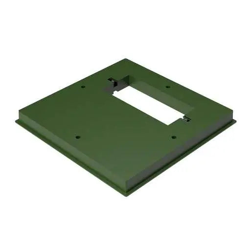 Equipment Flat Pad, 42" x 42", HDPE Plastic - TP4224 - Hubbell