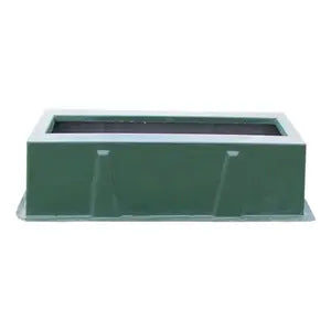Fiberglass Ground Sleeve, 18" x 30" x 18" - 12" x 24" Opening - BG1830181224A00 - Hubbell