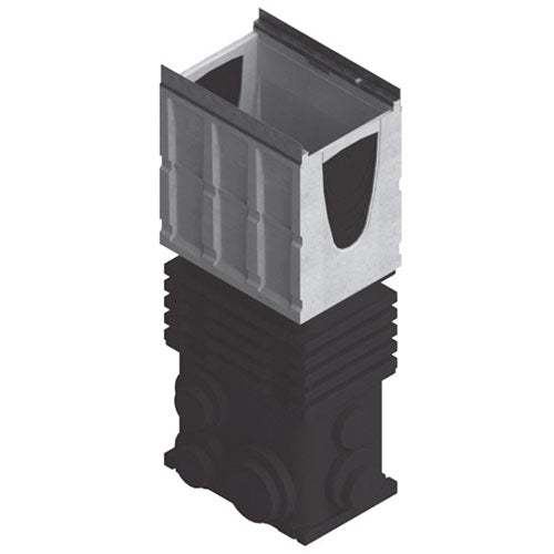 K2-631G Catch basin - 19.69" (0.5 m) - For Galvanized Edge Trench Drains