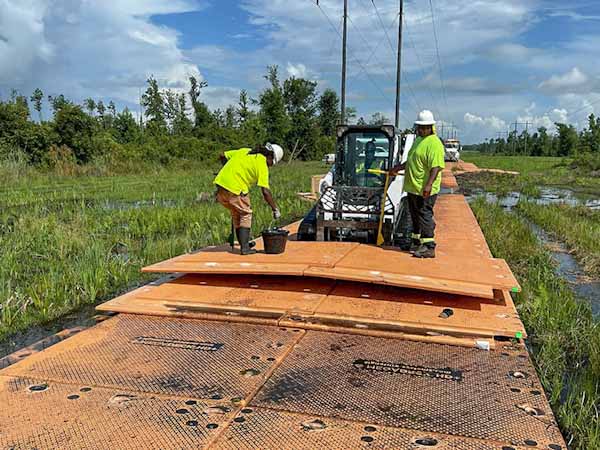 Marsh Mats For Heavy Equipment - 7.5' L x 14' W