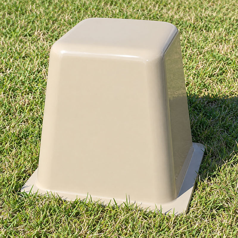 Piedmont Fiberglass Well Cover - 18″ L × 18″ W × 22″ H