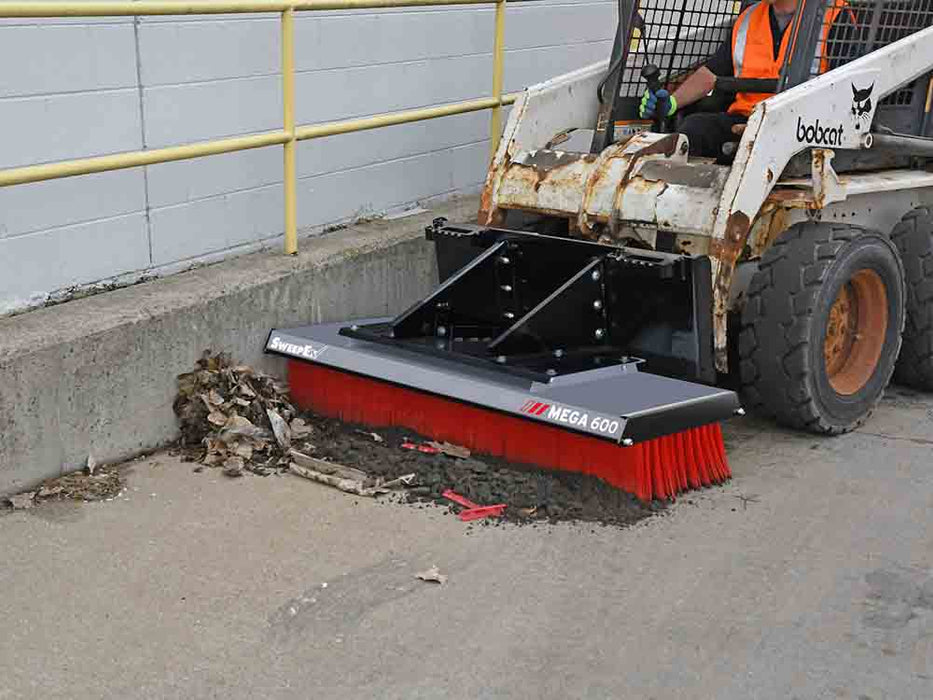 Forklift Broom Sweeper 60" - SweepEx Mega Series - SMB-600