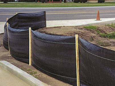Silt Fence - 2' x 100' with 36
