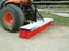 Sweeping with industrial broom