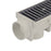 Trench Drain Kit - Commercial Grade - H20 Load Rating - Iron Grates - 48" Long Channel