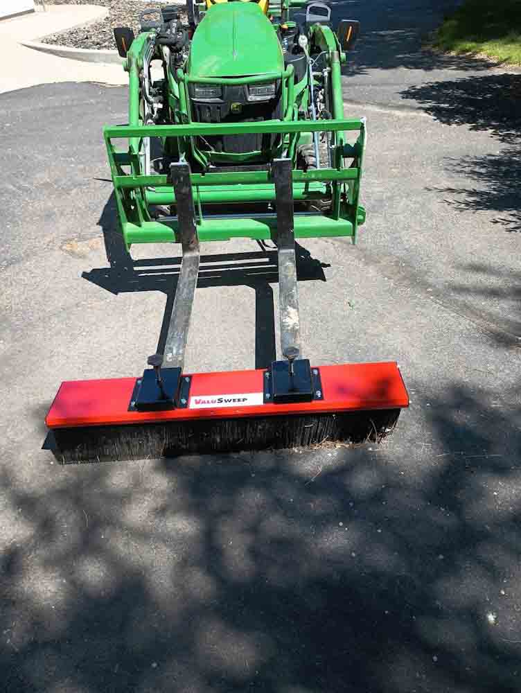 ValuSweep Trynex Broom on forks